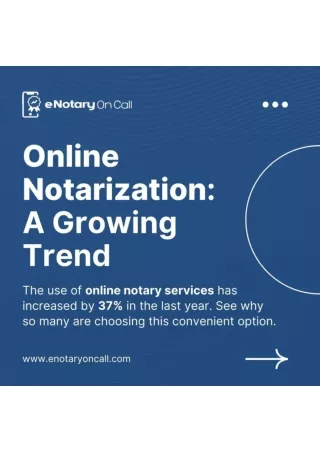 Remote Online Notarization In Florida | eNotary On Call