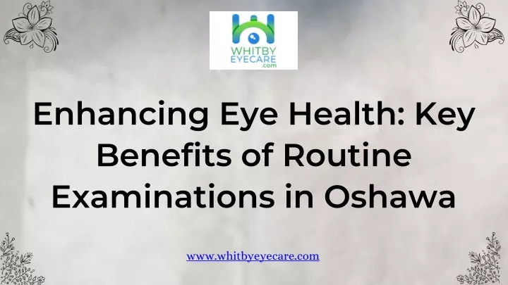 enhancing eye health key benefits of routine