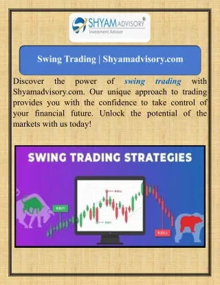 Swing Trading   Shyamadvisory.com