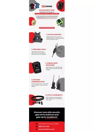 Elite Security Gear Unleash the Power of Professional Tools & Accessories!