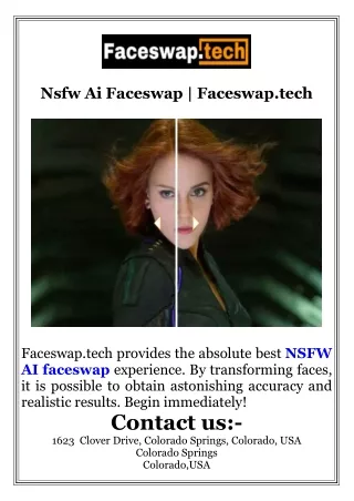 Nsfw Ai Faceswap  Faceswap.tech
