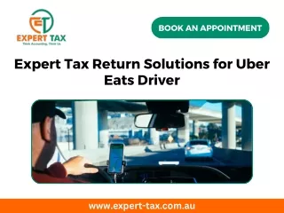 Expert Tax Return Solutions for Uber Eats Driver