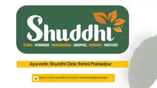 The Best Ayurveda Clinic and Daycare in Rohini Prahladpur