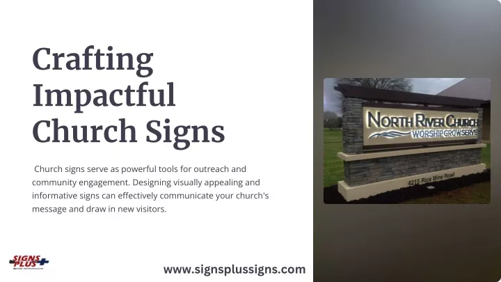 crafting impactful church signs