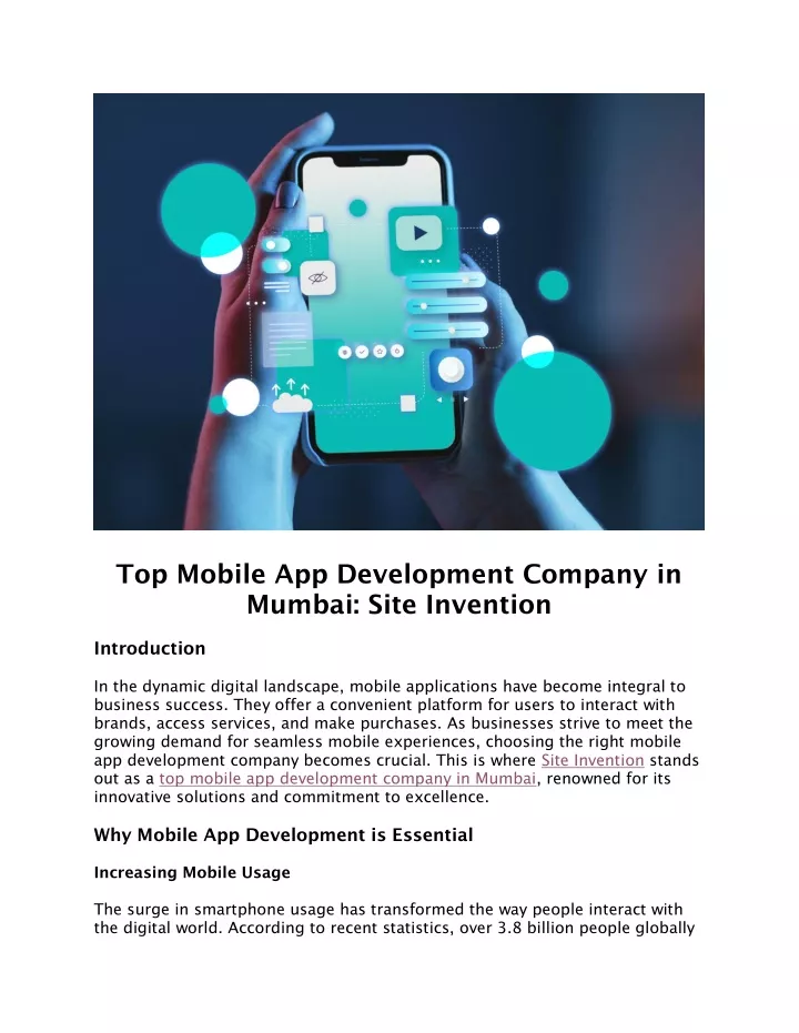 top mobile app development company in mumbai site