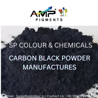 Carbon Black Pigment Manufacturers in Various Grades