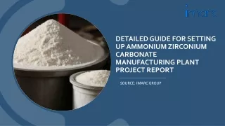 detailed guide for setting up ammonium zirconium