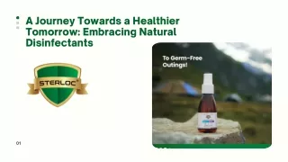 Natural Disinfectant with HOCl power | Now Available in India | Sterloc