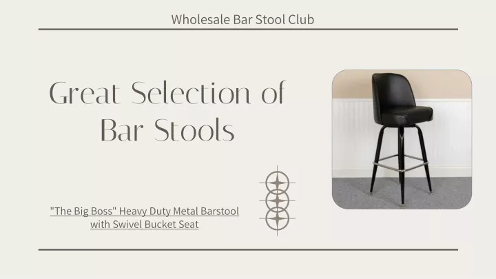 wholesale bar stool club