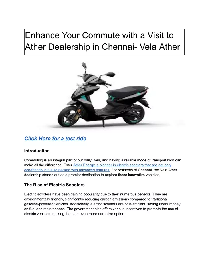 enhance your commute with a visit to ather