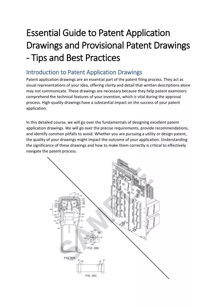 essential guide to patent application essential