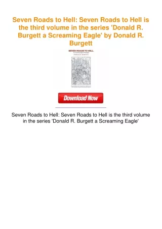 Seven Roads to Hell: Seven Roads to Hell is the third volume in the