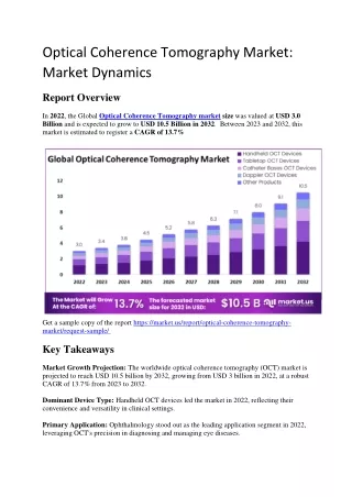 optical coherence tomography market market