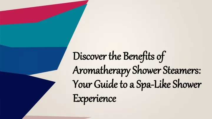 discover the benefits of aromatherapy shower steamers your guide to a spa like shower experience