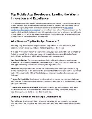 Top Mobile App Developers_ Leading the Way in Innovation and Excellence (42)