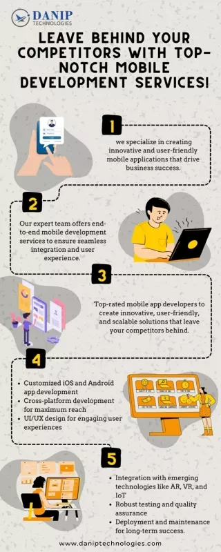 Leave Behind Your Competitors With Top-Notch Mobile Development Services!
