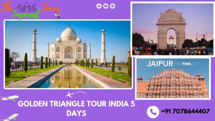 golden triangle tour india 5 days