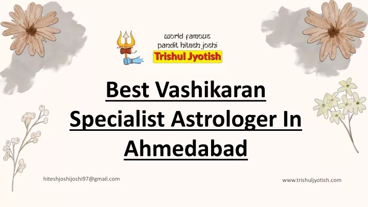 best vashikaran specialist astrologer in ahmedabad