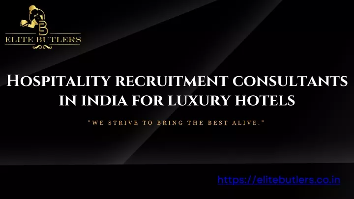 hospitality recruitment consultants in india