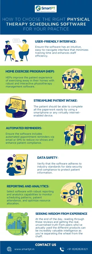 How to Choose the Right Physical Therapy Scheduling Software for Your Practice