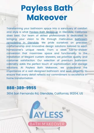 payless bath makeover