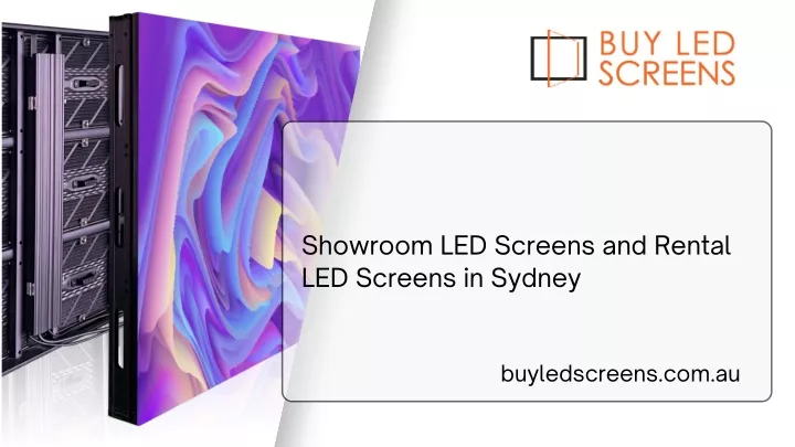 showroom led screens and rental led screens