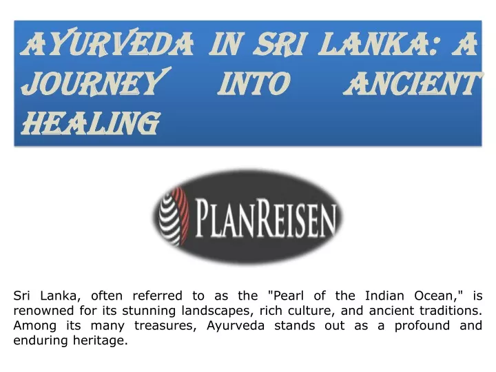 ayurveda in sri lanka a journey into ancient