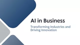 AI in Business