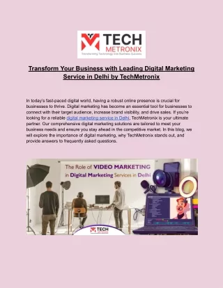 transform your business with leading digital