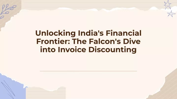 unlocking india s financial frontier the falcon