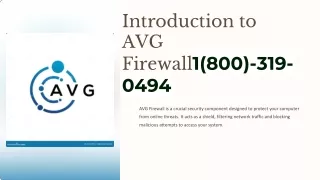 1(800)-319–0494 How do I turn on AVG firewall?