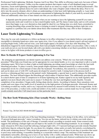 Just How Does Laser Teeth Bleaching Work: The Secret To Brighter Smiles Disclose