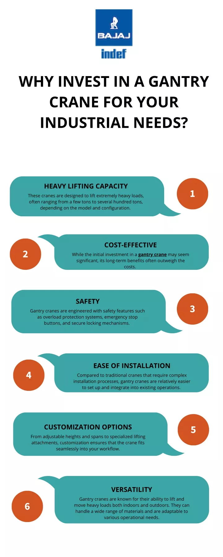 why invest in a gantry crane for your industrial