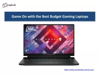 Game On with the Best Budget Gaming Laptops