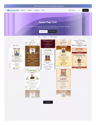 Designing an Elegant Rasam Pagri Invitation: Embracing Tradition