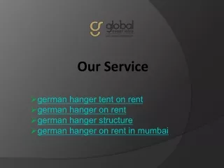 Experience Excellence: German Hanger Tent on Rent Available Now