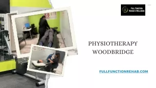 Physiotherapy Woodbridge