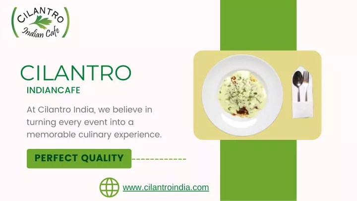 cilantro indiancafe