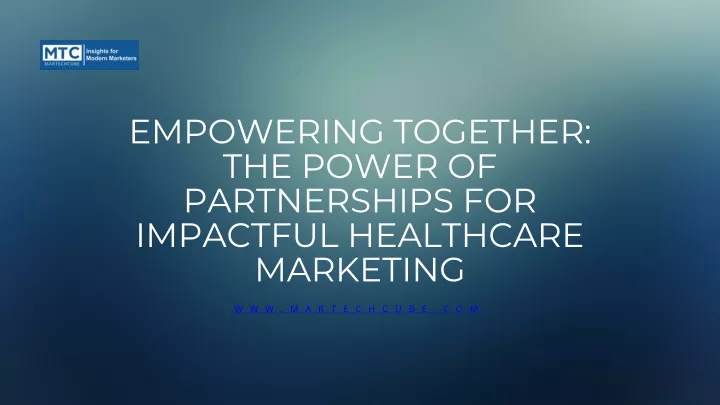 empowering together the power of partnerships