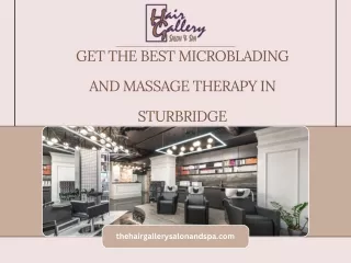 Get the Best Microblading and Massage Therapy in Sturbridge