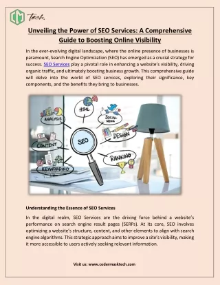 unveiling the power of seo services