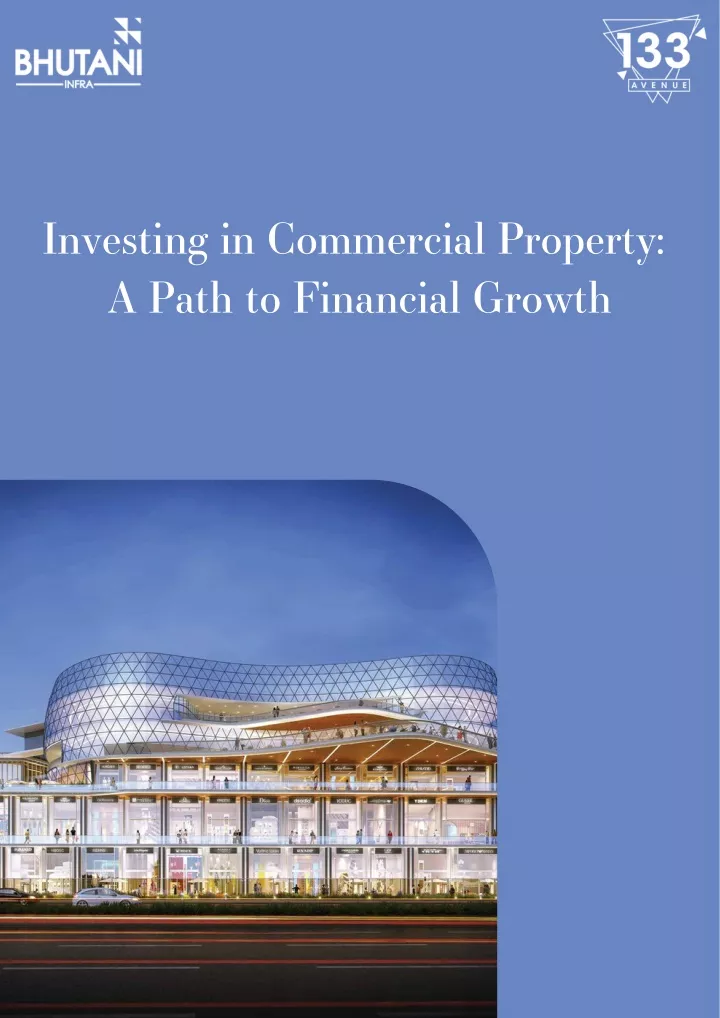 investing in commercial property a path