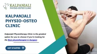 Visit Kalpanjali Physio Osteo Clinic for best physiotherapy