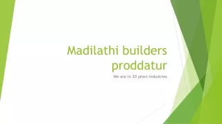 madilathi builders proddatur