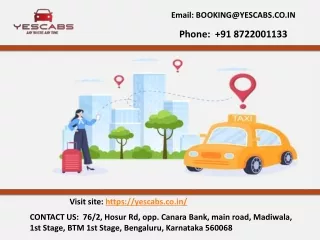 Cab booking in Bangalore