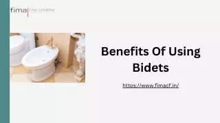 Bidets - Fimacf