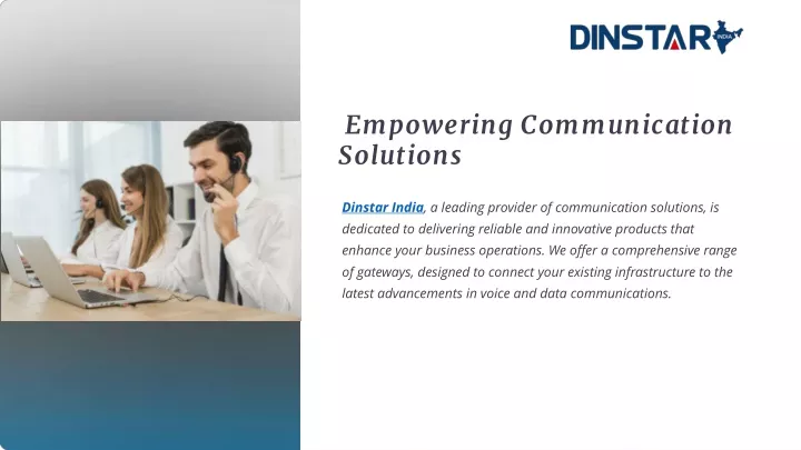 empowering communication solutions