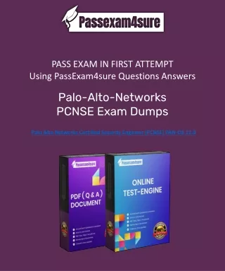 Guaranteed Success with PCNSE Dumps PDF