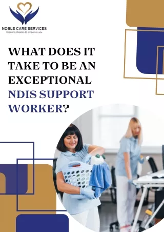 what does it take to be an exceptional ndis