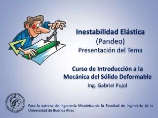 TEÓRICA - Pandeo - Presentación del Tema